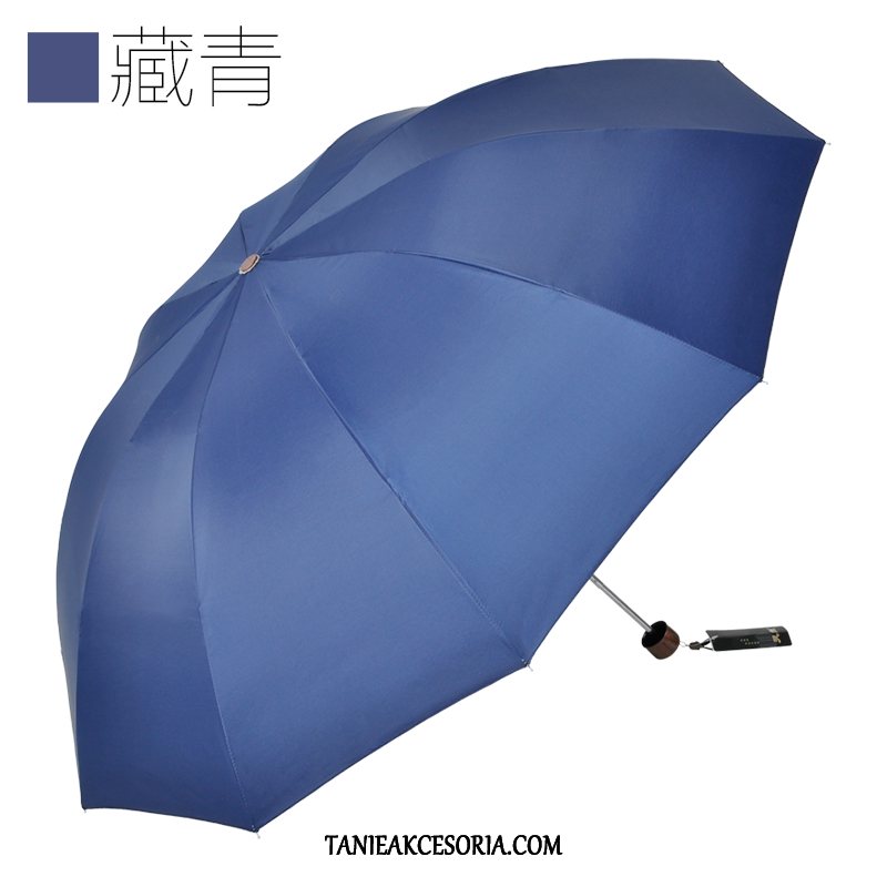 Damskie Parasol Trzykrotnie Anty-uv, Parasol Rot Silber