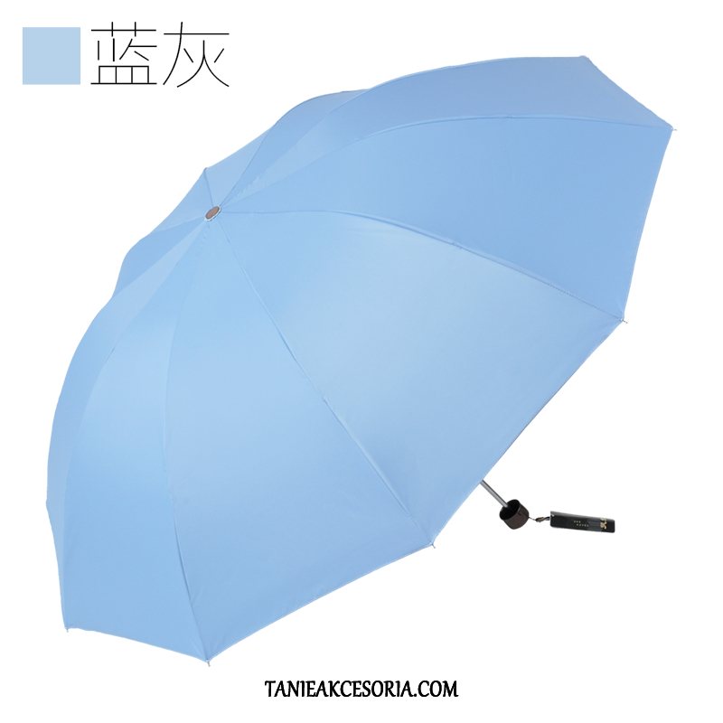 Damskie Parasol Trzykrotnie Anty-uv, Parasol Rot Silber