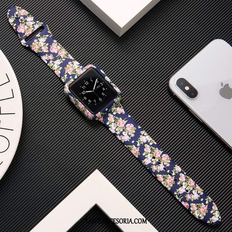 Etui Apple Watch Series 1 Modna Marka Drukowana Ochraniacz, Obudowa Apple Watch Series 1 Czarny Silikonowe