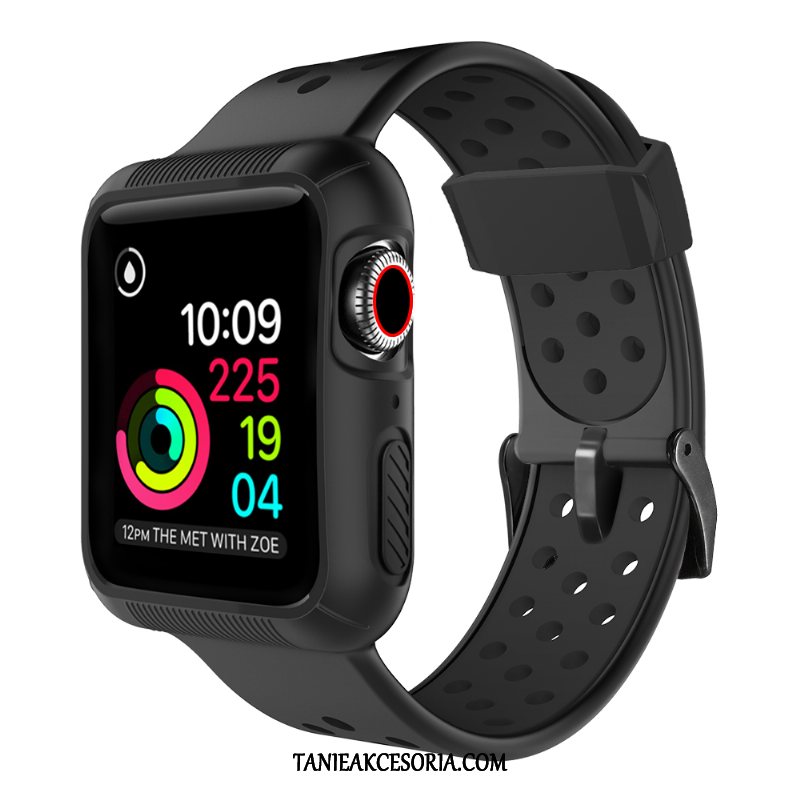 Etui Apple Watch Series 1 Ochraniacz Tendencja Anti-fall, Futerał Apple Watch Series 1 Czarny Sportowe Bicolored