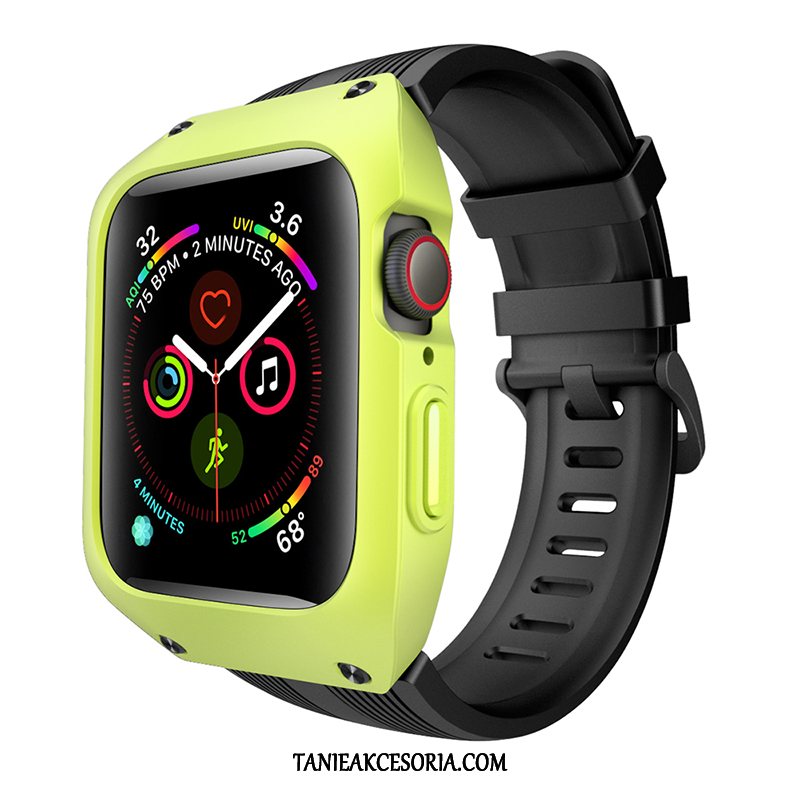 Etui Apple Watch Series 1 Osobowość All Inclusive Silikonowe, Obudowa Apple Watch Series 1 Modna Marka Czarny Zielony