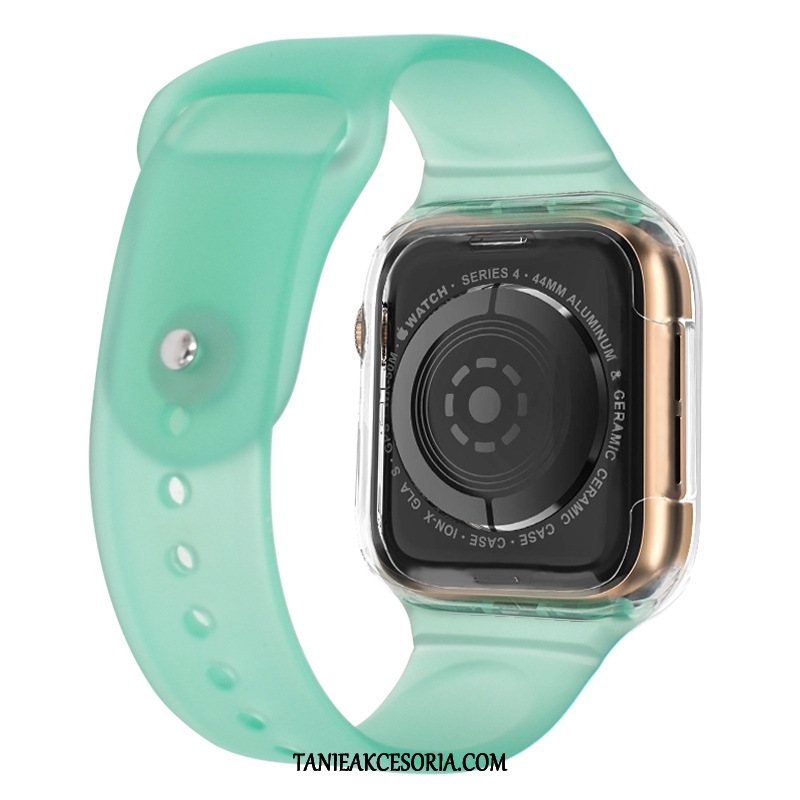 Etui Apple Watch Series 1 Pu Zielony Sportowe, Futerał Apple Watch Series 1 Silikonowe Ochraniacz Bicolored