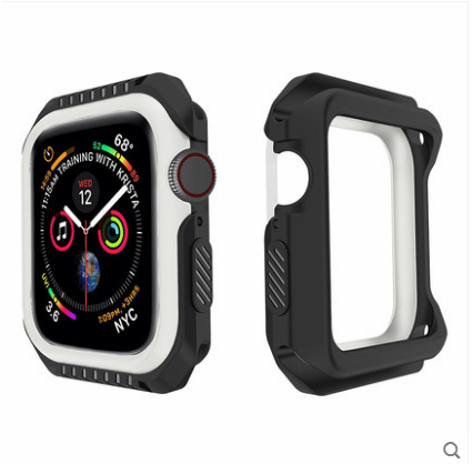 Etui Apple Watch Series 1 Silikonowe Niebieski Granica, Pokrowce Apple Watch Series 1 Anti-fall Ochraniacz