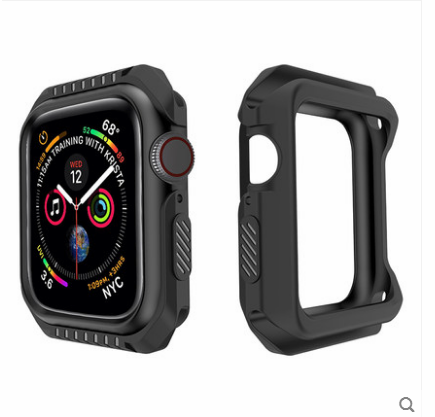 Etui Apple Watch Series 1 Silikonowe Niebieski Granica, Pokrowce Apple Watch Series 1 Anti-fall Ochraniacz