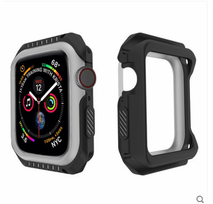 Etui Apple Watch Series 1 Silikonowe Niebieski Granica, Pokrowce Apple Watch Series 1 Anti-fall Ochraniacz