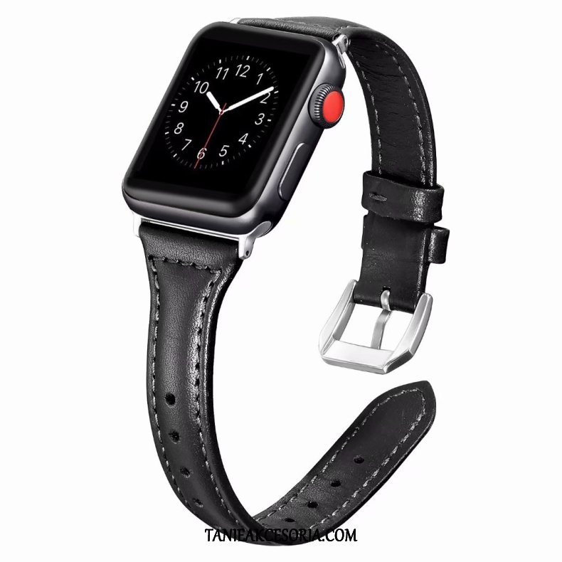 Etui Apple Watch Series 2 Dobrze Różowe Prawdziwa Skóra, Pokrowce Apple Watch Series 2