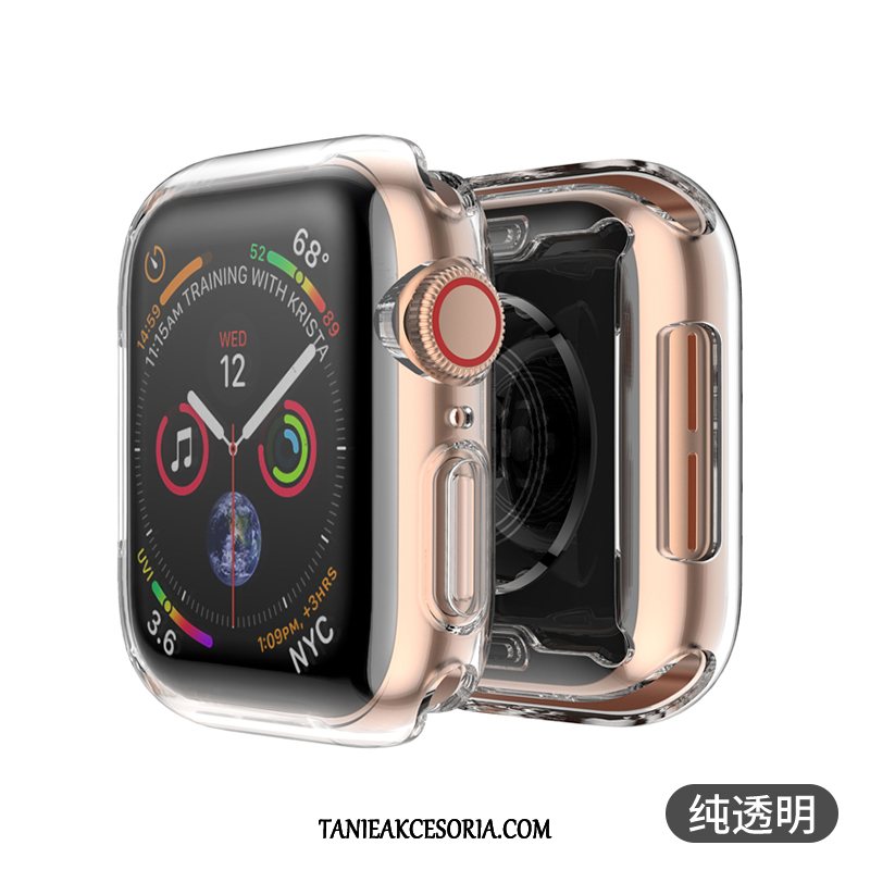 Etui Apple Watch Series 2 Każdego Dnia Przezroczysty All Inclusive, Pokrowce Apple Watch Series 2 Różowe Poszycie Metal