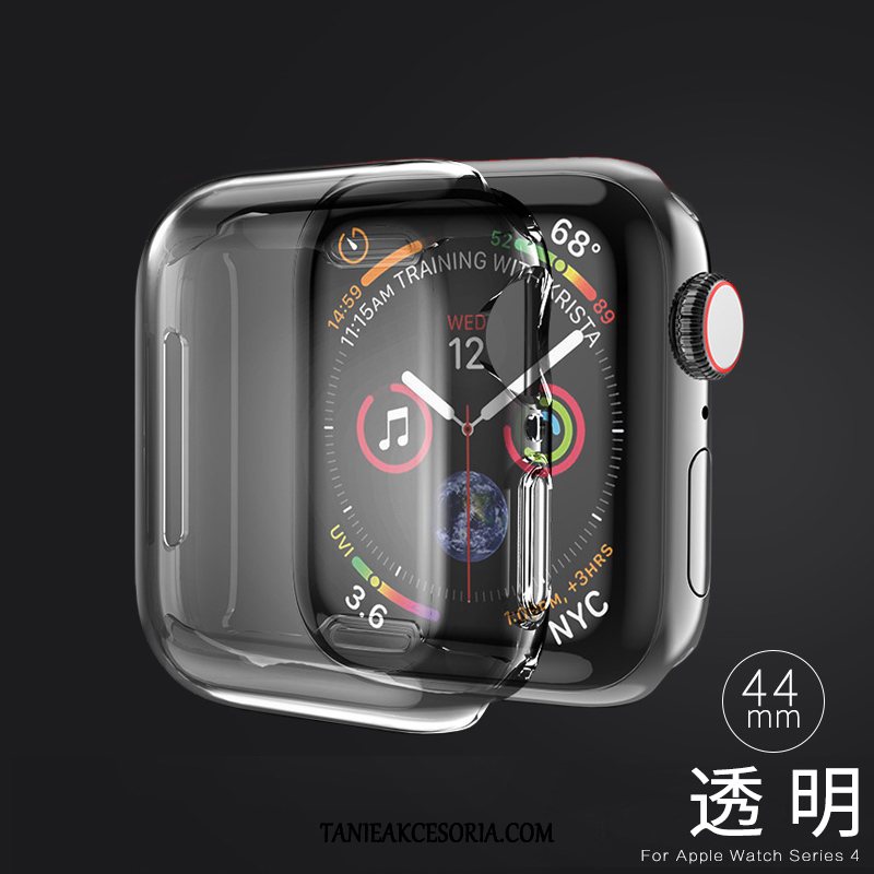 Etui Apple Watch Series 2 Poszycie Miękki Srebro, Futerał Apple Watch Series 2 Ochraniacz Silikonowe All Inclusive