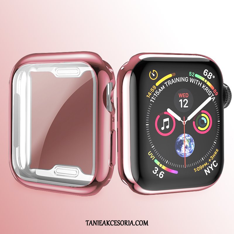 Etui Apple Watch Series 2 Poszycie Miękki Srebro, Futerał Apple Watch Series 2 Ochraniacz Silikonowe All Inclusive