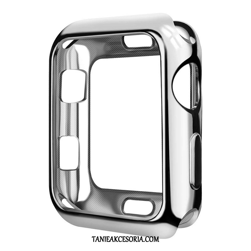 Etui Apple Watch Series 2 Przezroczysty Miękki Ochraniacz, Pokrowce Apple Watch Series 2 Złoto Poszycie Cienkie