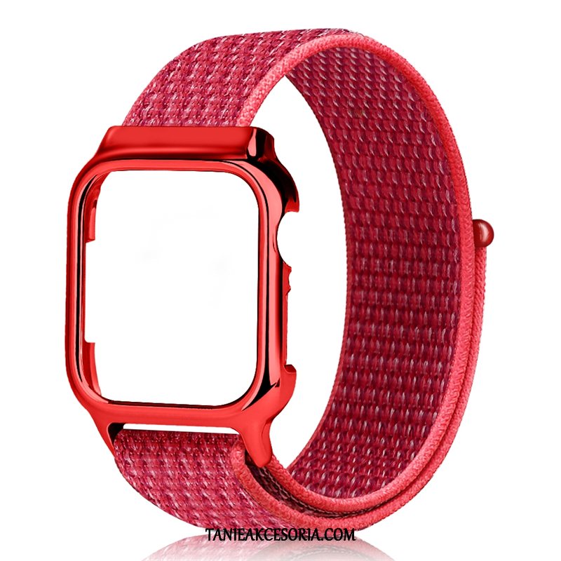 Etui Apple Watch Series 3 Nylon Czarny Czerwony, Obudowa Apple Watch Series 3 Poszycie Osobowość Tendencja