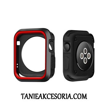 Etui Apple Watch Series 3 Ochraniacz Zielony Bicolored, Obudowa Apple Watch Series 3 Silikonowe Biały