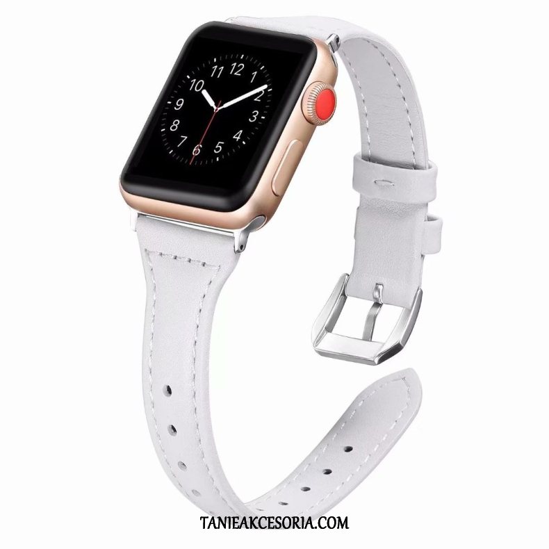 Etui Apple Watch Series 3 Prawdziwa Skóra Dobrze Purpurowy, Pokrowce Apple Watch Series 3