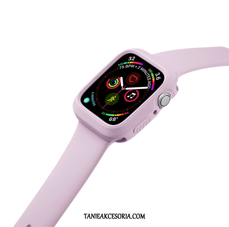 Etui Apple Watch Series 3 Silikonowe Anti-fall Pomarańczowy, Obudowa Apple Watch Series 3 Sportowe