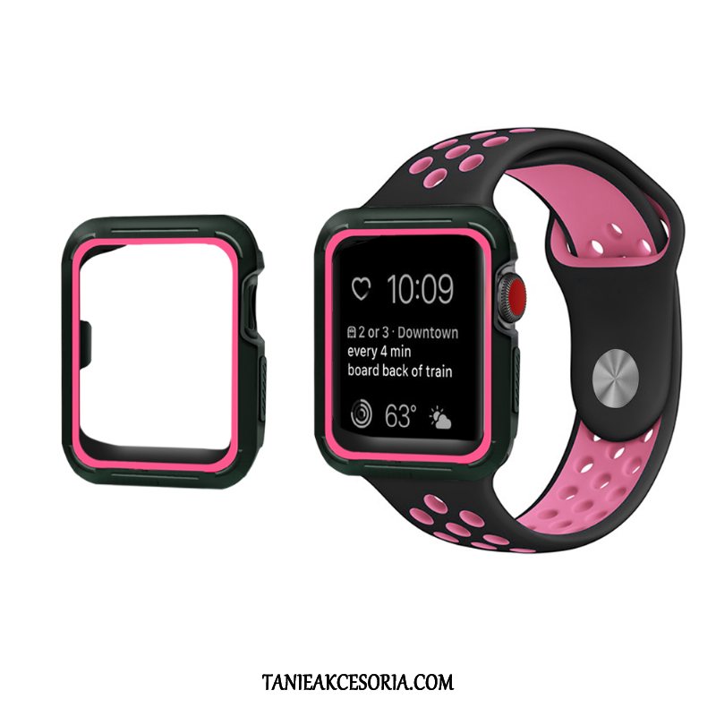 Etui Apple Watch Series 3 Silikonowe Anti-fall Purpurowy, Futerał Apple Watch Series 3 Ochraniacz