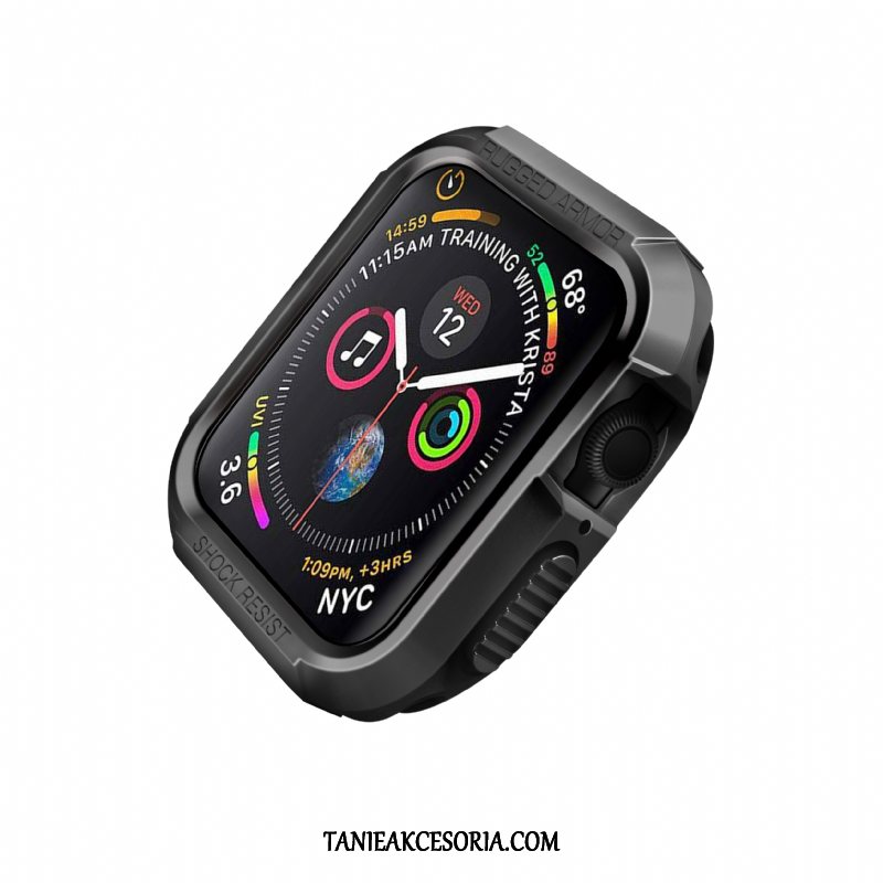 Etui Apple Watch Series 4 Anti-fall Silikonowe Ochraniacz, Pokrowce Apple Watch Series 4 Biały