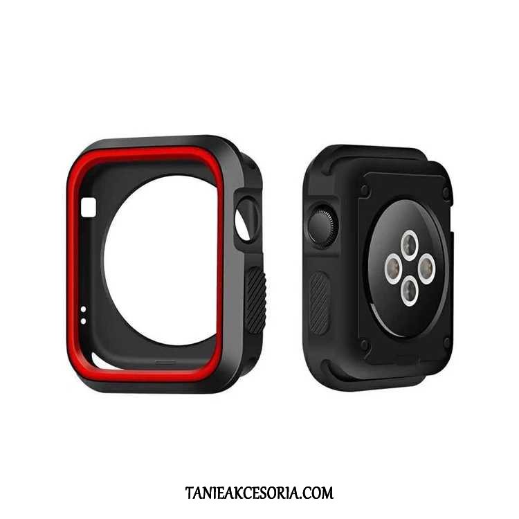 Etui Apple Watch Series 4 Miękki Czarny, Pokrowce Apple Watch Series 4