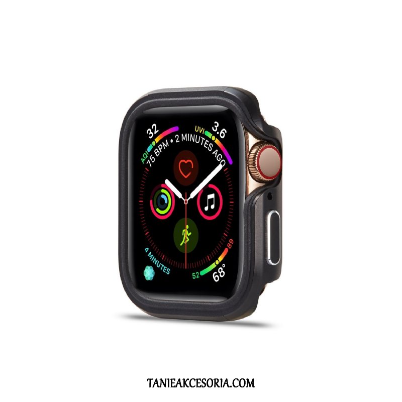 Etui Apple Watch Series 4 Nowy Anti-fall Pu, Pokrowce Apple Watch Series 4 Stop Metali Niebieski Granica