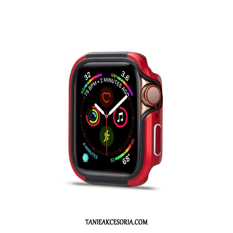 Etui Apple Watch Series 4 Nowy Anti-fall Pu, Pokrowce Apple Watch Series 4 Stop Metali Niebieski Granica