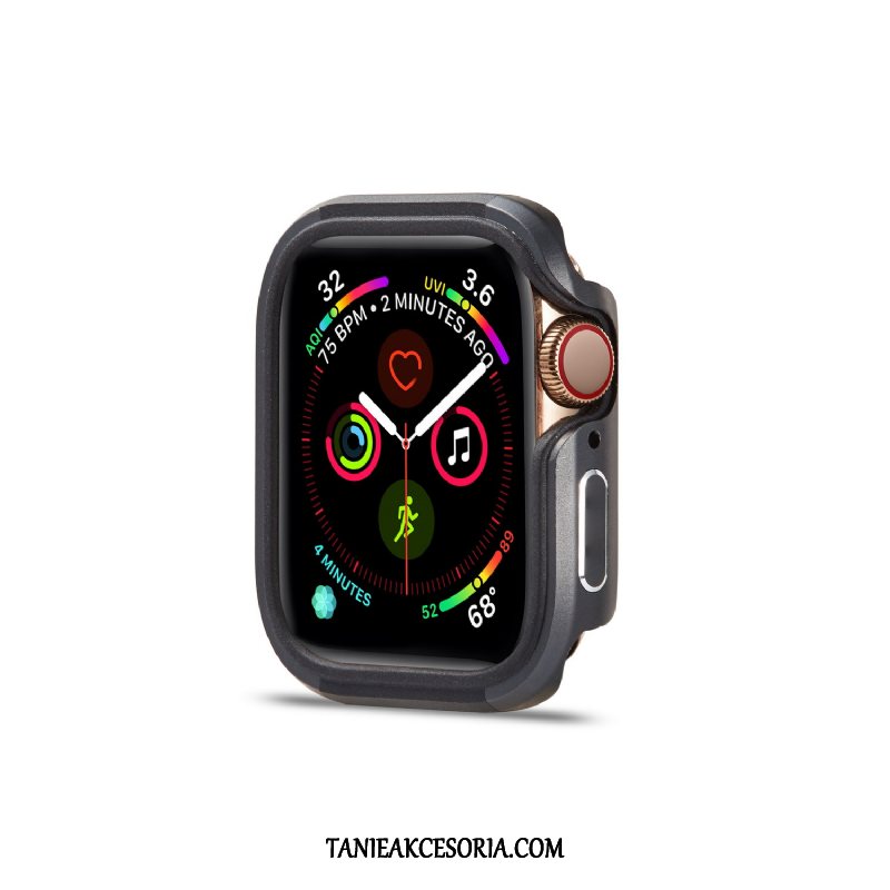 Etui Apple Watch Series 4 Nowy Anti-fall Pu, Pokrowce Apple Watch Series 4 Stop Metali Niebieski Granica