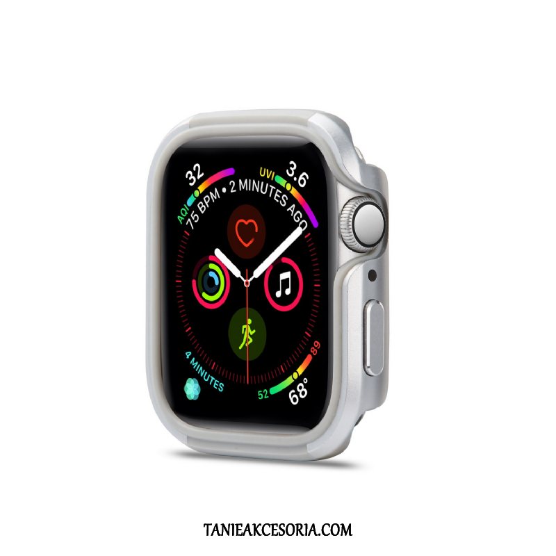 Etui Apple Watch Series 4 Nowy Anti-fall Pu, Pokrowce Apple Watch Series 4 Stop Metali Niebieski Granica