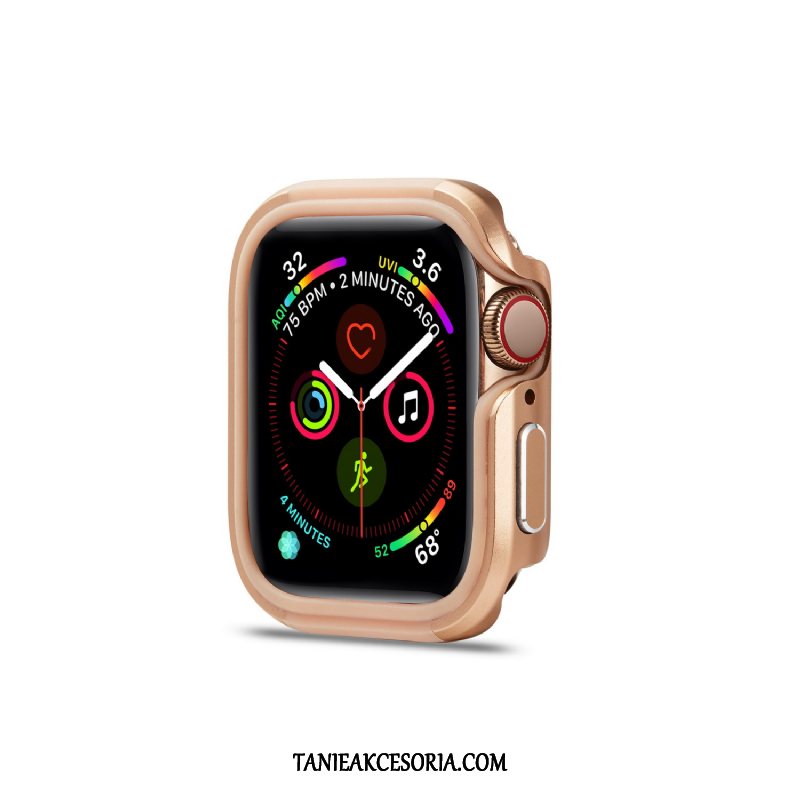 Etui Apple Watch Series 4 Nowy Anti-fall Pu, Pokrowce Apple Watch Series 4 Stop Metali Niebieski Granica