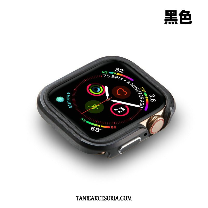 Etui Apple Watch Series 4 Ochraniacz Metal Granica, Pokrowce Apple Watch Series 4 Anti-fall Złoto