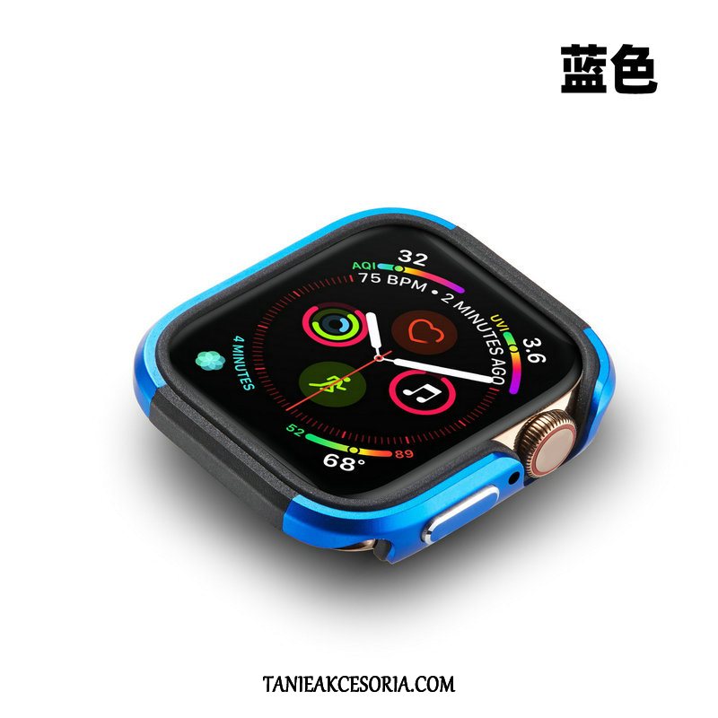 Etui Apple Watch Series 4 Ochraniacz Metal Granica, Pokrowce Apple Watch Series 4 Anti-fall Złoto