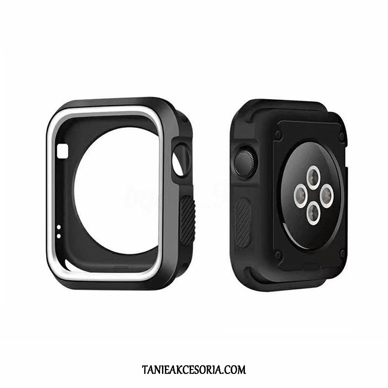 Etui Apple Watch Series 4 Silikonowe Granica Anti-fall, Pokrowce Apple Watch Series 4 Ochraniacz Miękki Zielony