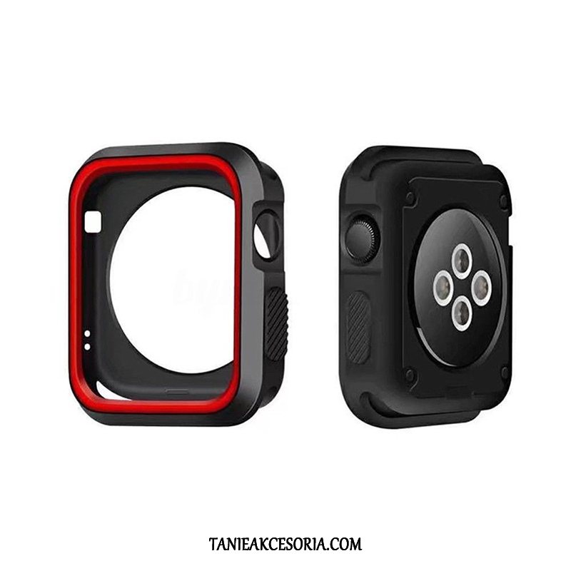 Etui Apple Watch Series 4 Silikonowe Granica Anti-fall, Pokrowce Apple Watch Series 4 Ochraniacz Miękki Zielony