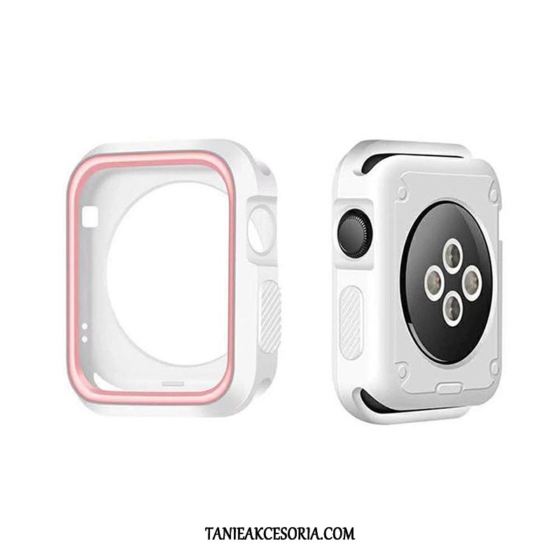 Etui Apple Watch Series 4 Silikonowe Granica Anti-fall, Pokrowce Apple Watch Series 4 Ochraniacz Miękki Zielony