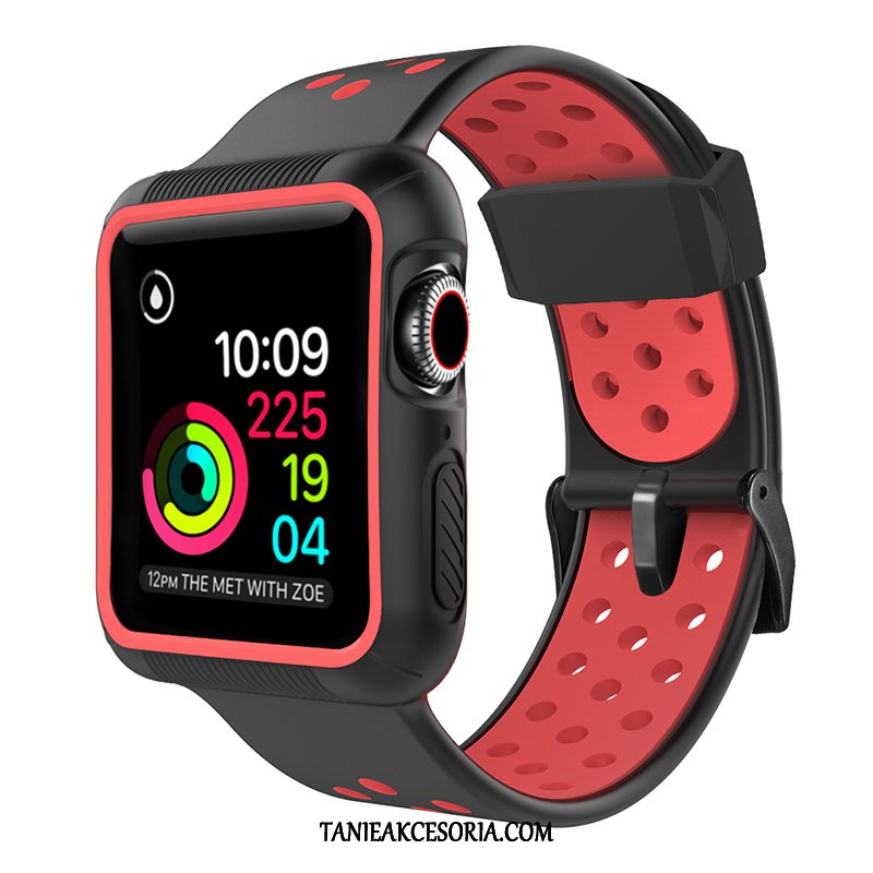 Etui Apple Watch Series 5 Sportowe Ochraniacz Czerwony, Obudowa Apple Watch Series 5 Silikonowe