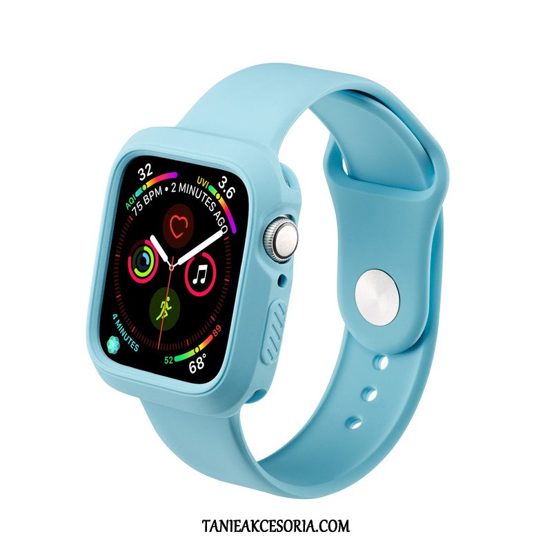 Etui Apple Watch Series 5 Zielony Silikonowe Wodoodporny, Obudowa Apple Watch Series 5 Ochraniacz Tendencja Osobowość