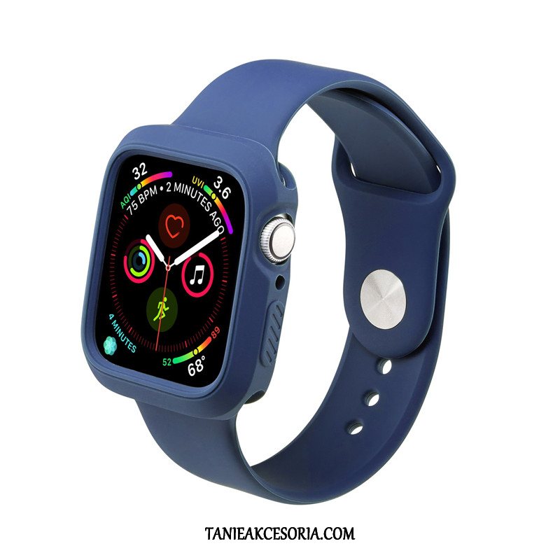 Etui Apple Watch Series 5 Zielony Silikonowe Wodoodporny, Obudowa Apple Watch Series 5 Ochraniacz Tendencja Osobowość