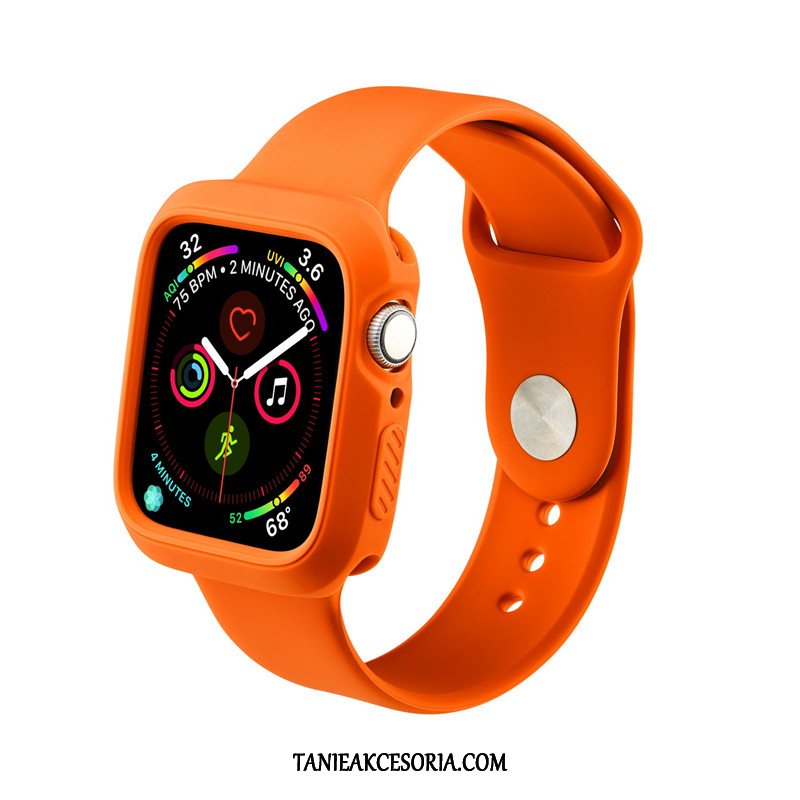 Etui Apple Watch Series 5 Zielony Silikonowe Wodoodporny, Obudowa Apple Watch Series 5 Ochraniacz Tendencja Osobowość