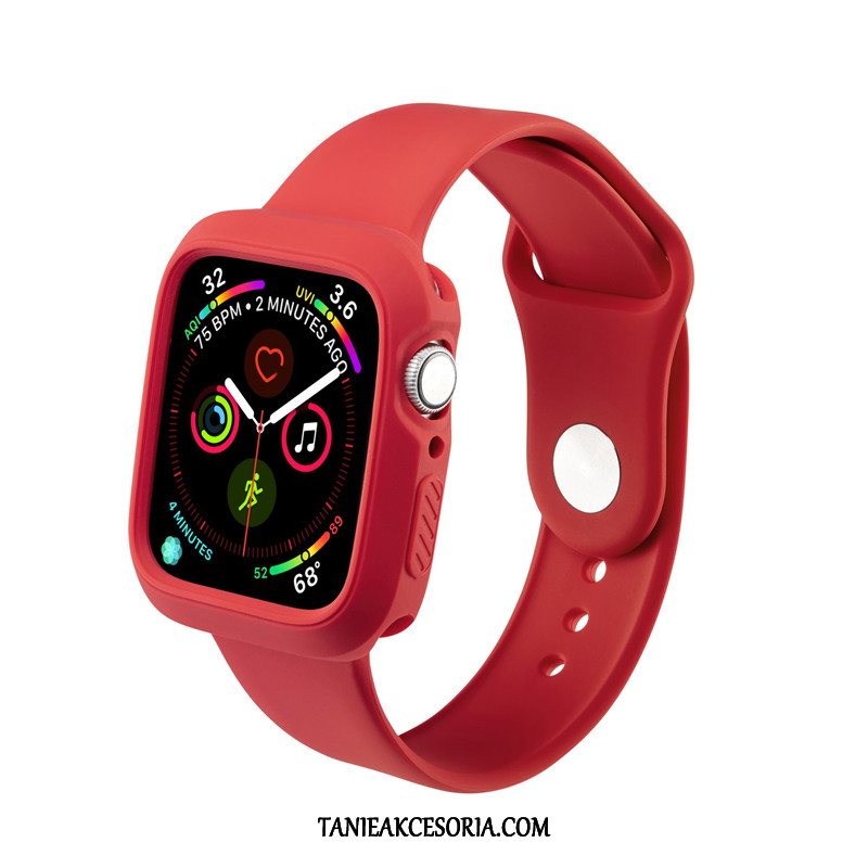 Etui Apple Watch Series 5 Zielony Silikonowe Wodoodporny, Obudowa Apple Watch Series 5 Ochraniacz Tendencja Osobowość