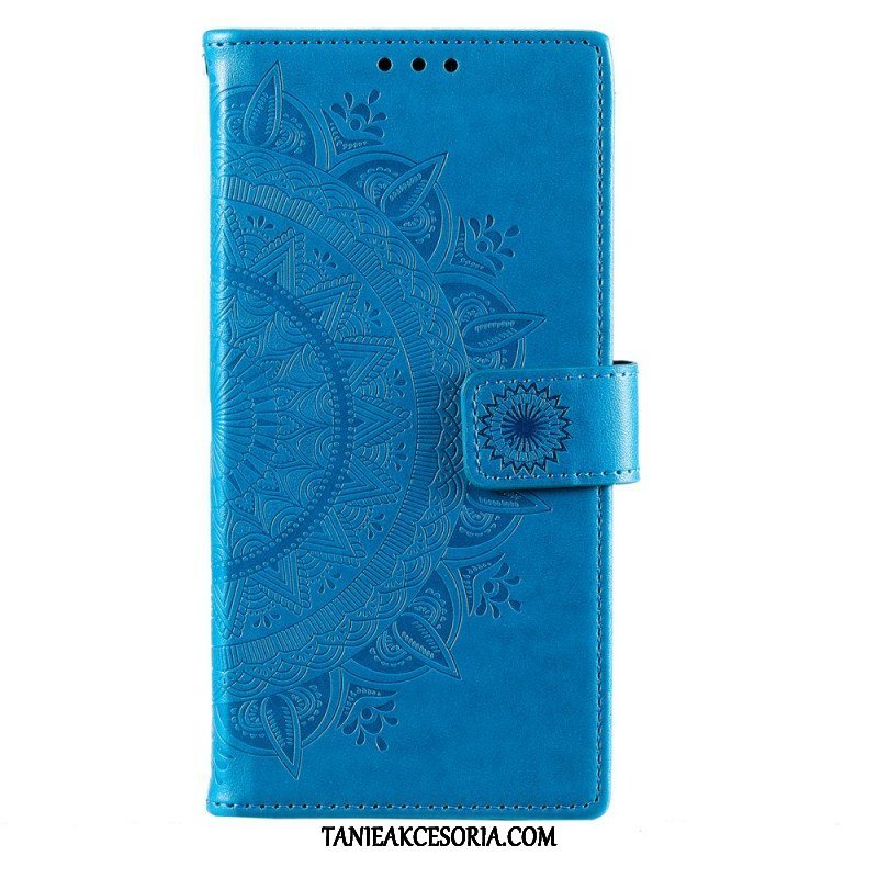 Etui Folio do Google Pixel 6 Mandala Słońca