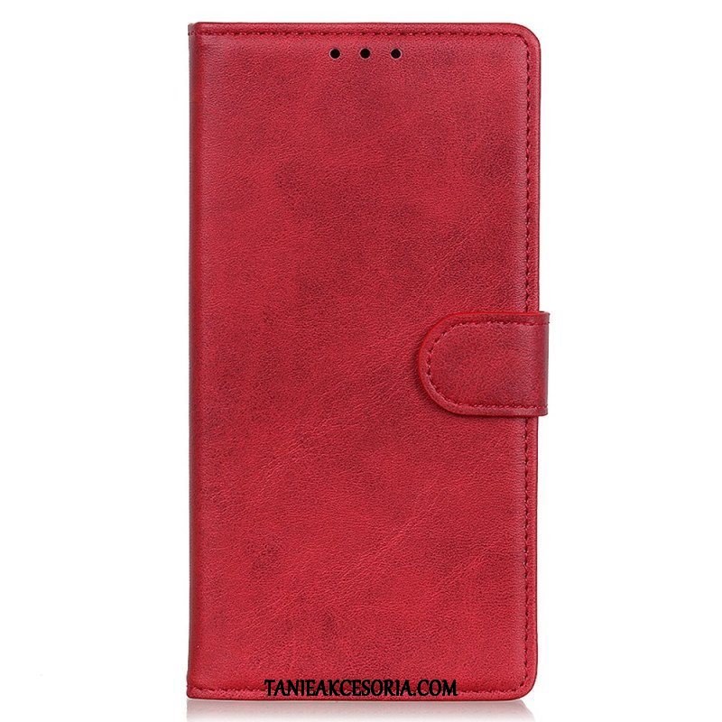 Etui Folio do Google Pixel 7 Matowa Sztuczna Skóra