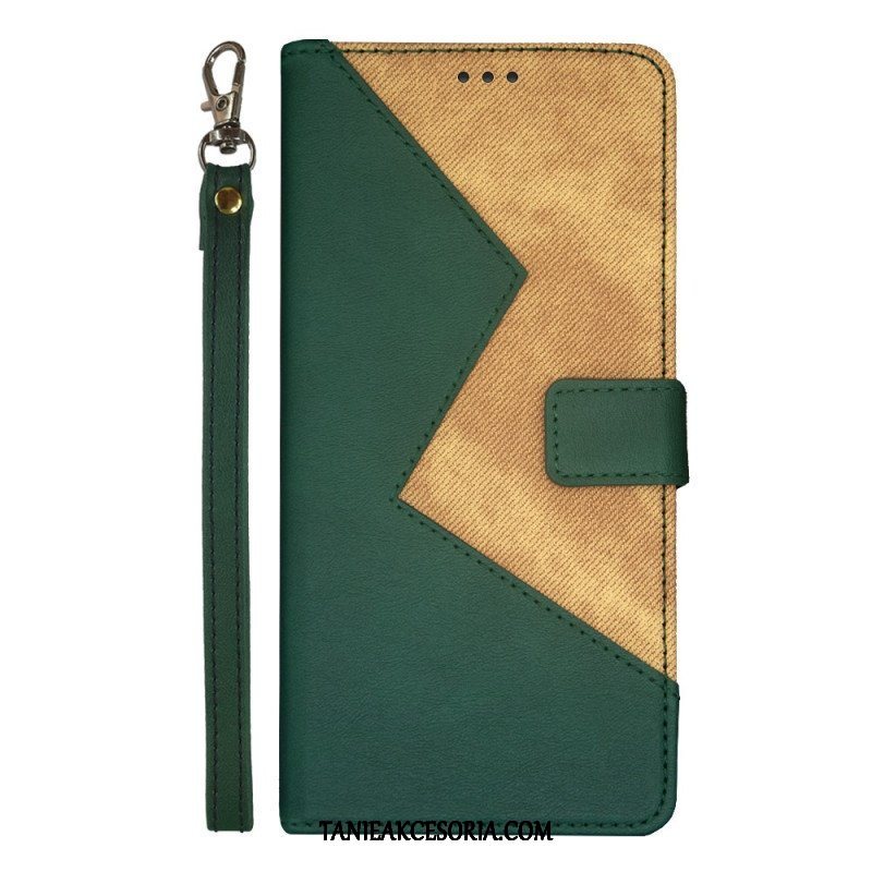 Etui Folio do Google Pixel 7A Dwukolorowy Idewei