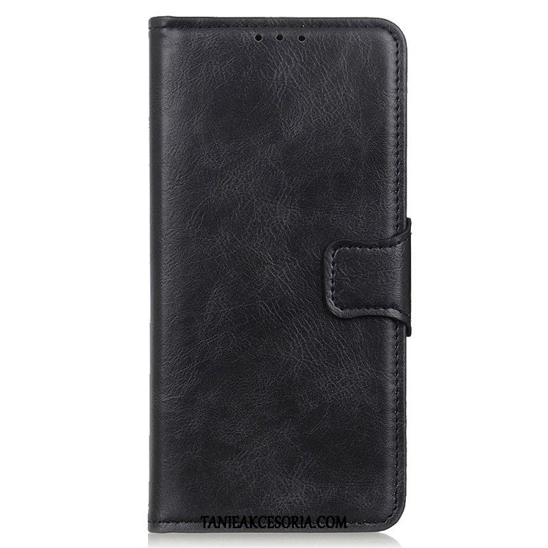 Etui Folio do Google Pixel 7A Stylowe Skórzane Zapięcie Dwustronne