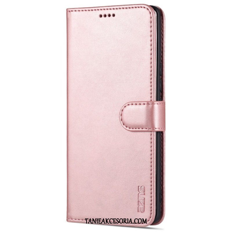 Etui Folio do Honor 50 Efekt Skóry Azns