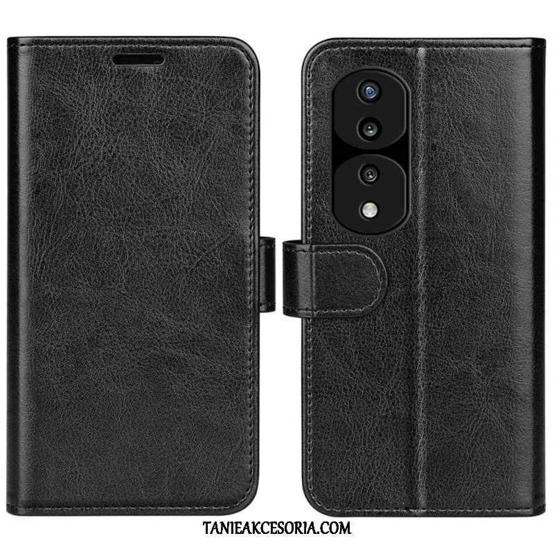 Etui Folio do Honor 70 Designerski Efekt Skóry