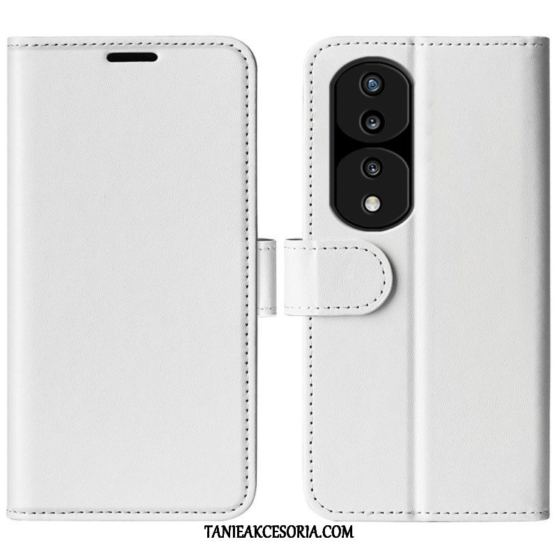 Etui Folio do Honor 70 Designerski Efekt Skóry