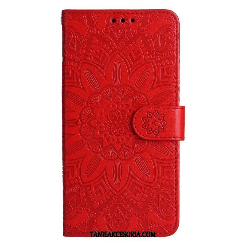 Etui Folio do Honor 90 Lite z Łańcuch Mandala Z Paskiem