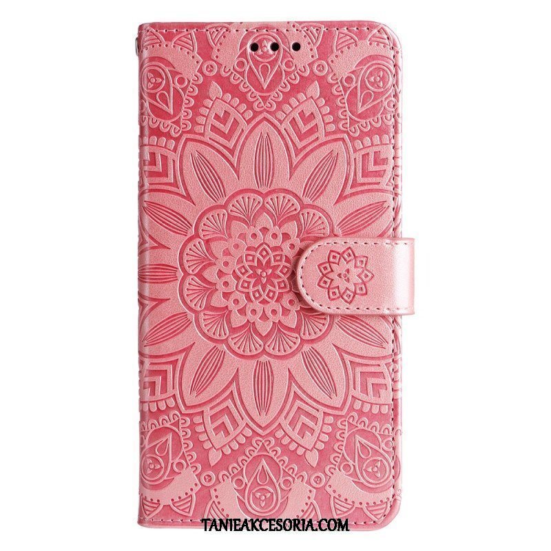 Etui Folio do Honor 90 Lite z Łańcuch Mandala Z Paskiem