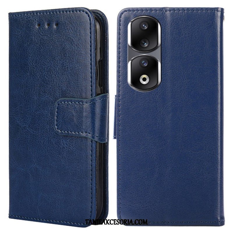 Etui Folio do Honor 90 Pro Styl Retro