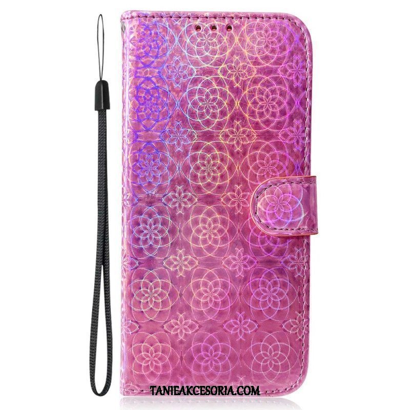 Etui Folio do Honor 90 z Łańcuch Dyskoteka Na Ramiączkach