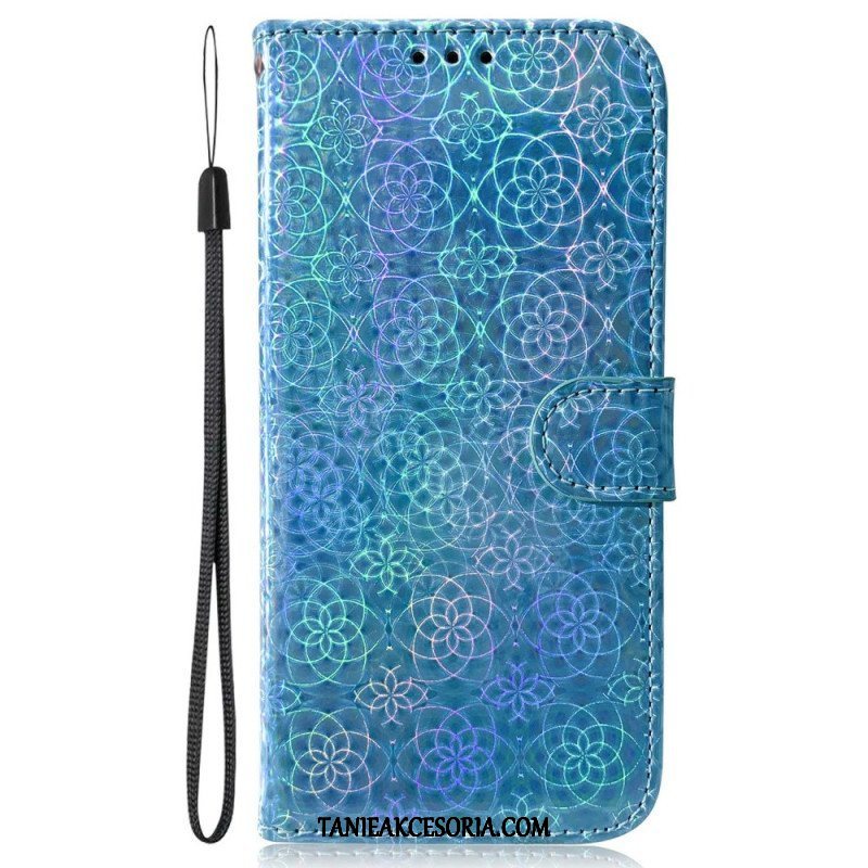 Etui Folio do Honor Magic 5 Lite Styl Dyskotekowy