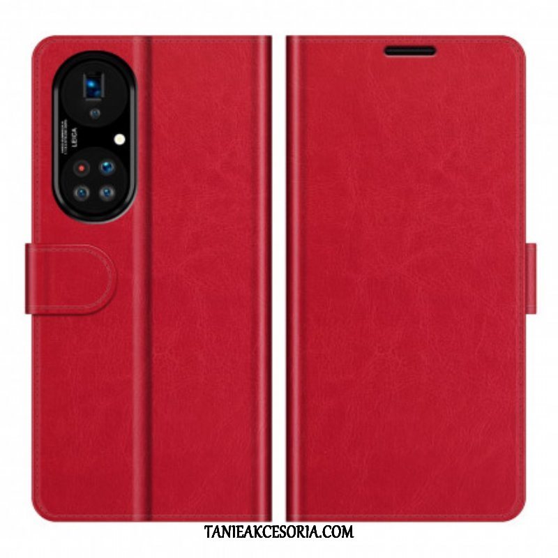 Etui Folio do Huawei P50 Pro Stylowy Skórzany Projekt