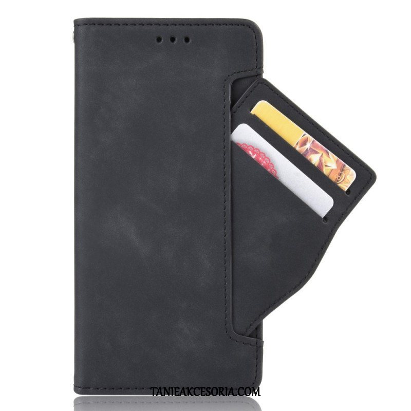 Etui Folio do Moto E40 / E30 / E20 Wielokartowa Klasa Premier